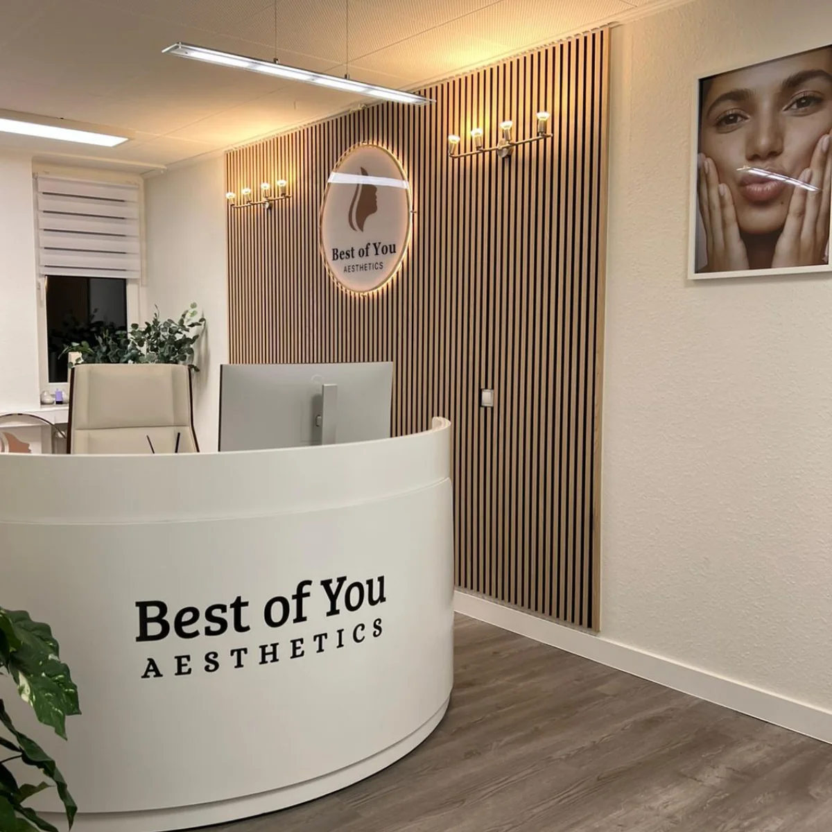 Praxis Empfang - Reception area